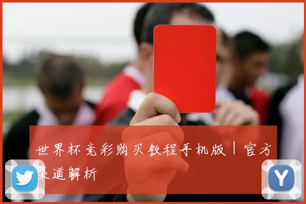 世界杯竞彩购买教程手机版｜官方渠道解析