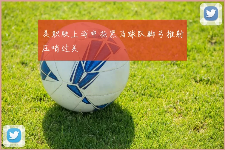 美职联上海申花黑马球队脚弓推射压哨过关