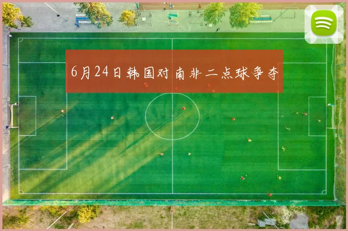 6月24日韩国对南非二点球争夺